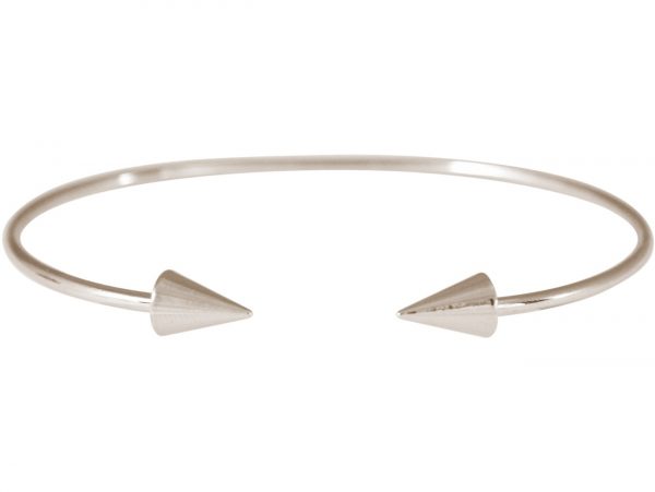 Gemshine - Damen - Armband - Armreif - Silber - Kegel - Kugel - Scandi - Minimalistisch - Geometrisch - Design