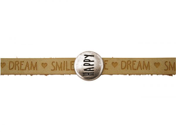 Gemshine - Damen - Armband - Happy - WISHES - Braun - Sand - Magnetverschluss – Bild 3